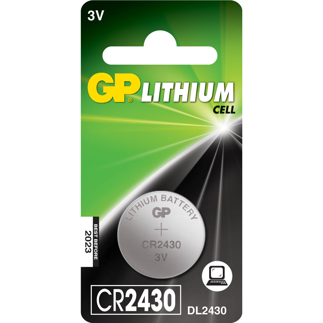 Billiga Batteri GP Lithium CR2430 online på nätet