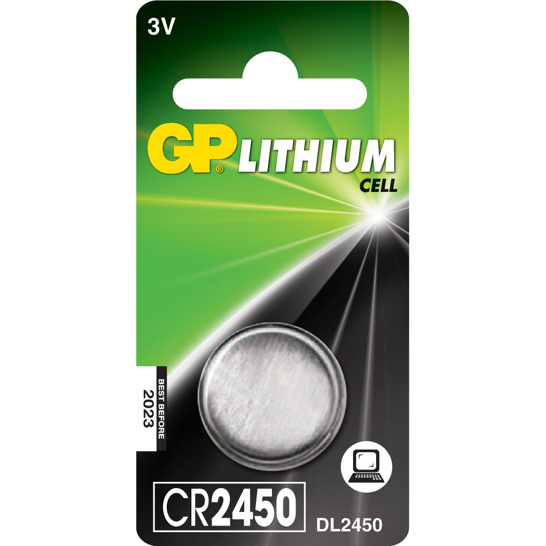 Billiga Batteri GP Lithium CR2450 online på nätet
