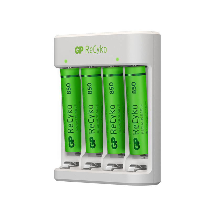 Gp  Recycko Batteriladdare 4st Aaa 850mah