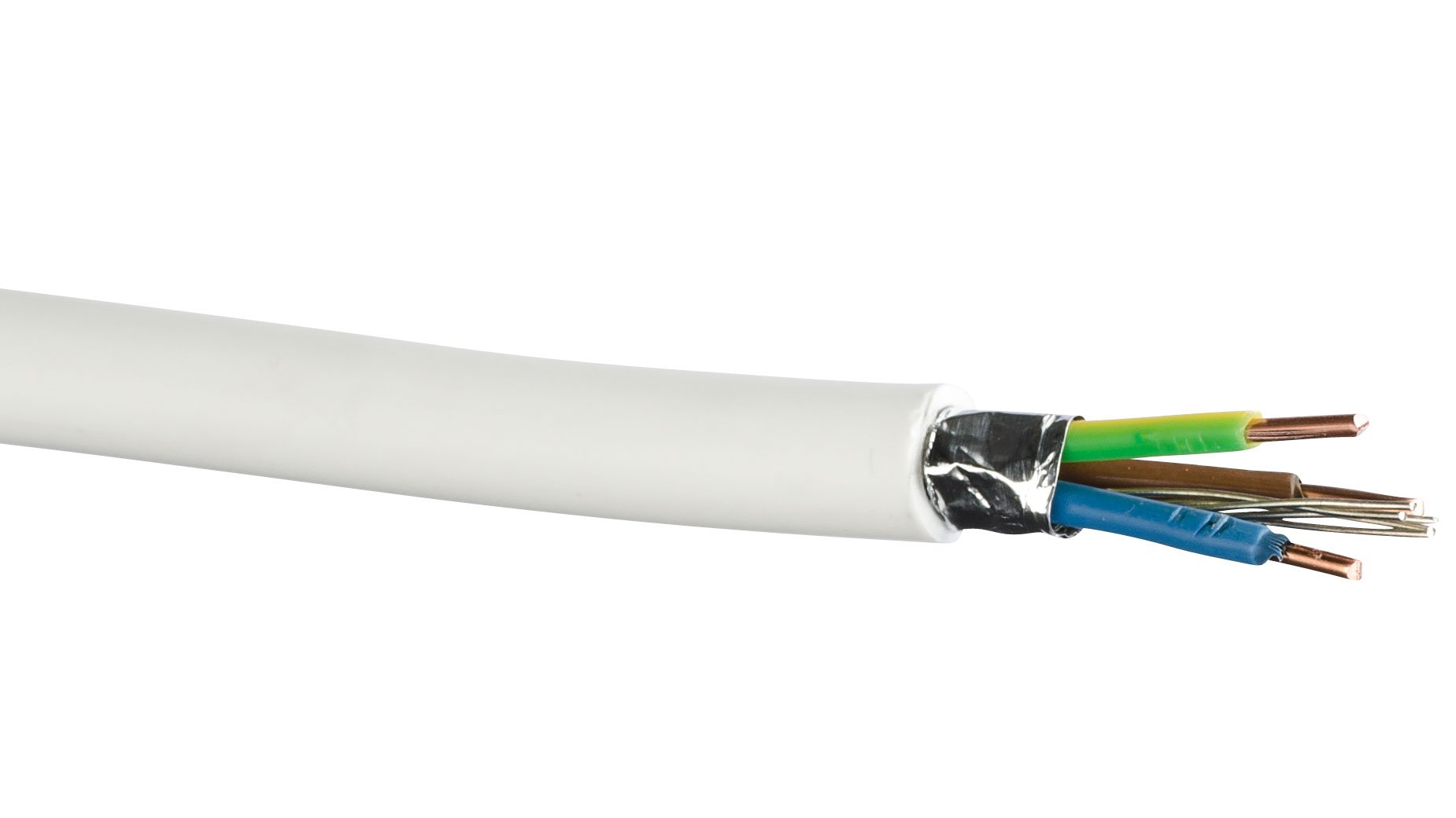 Exlq (n07z1a5ez1-u), Halogenfri Kabel Exlq 3g1.5 Vit 10m/ring