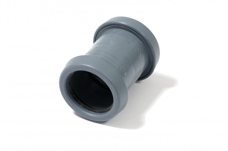Dubbelmuff Inomhusavlopp Ø50 Mm 50mm