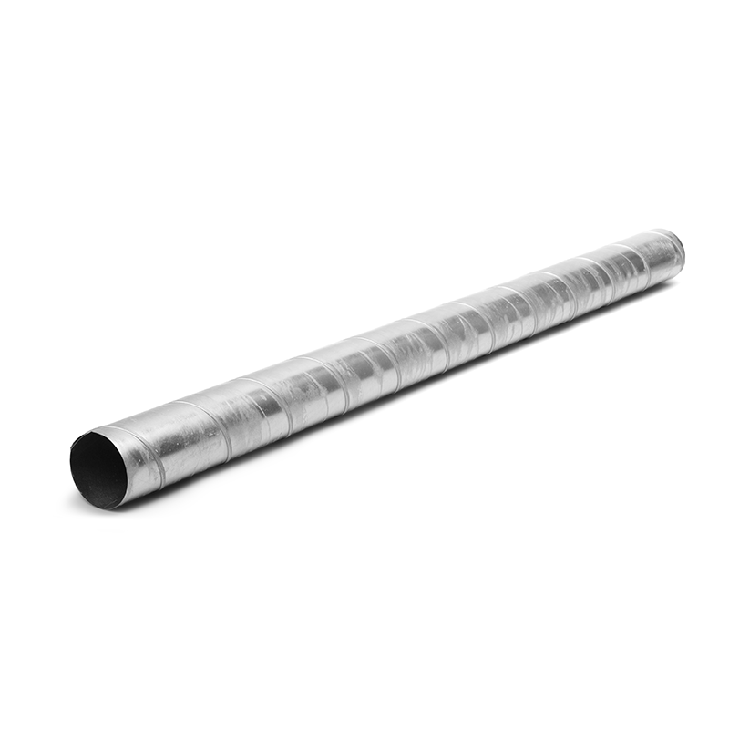 Spirorör 125mm 2m,varmförzinkad Stålplåt