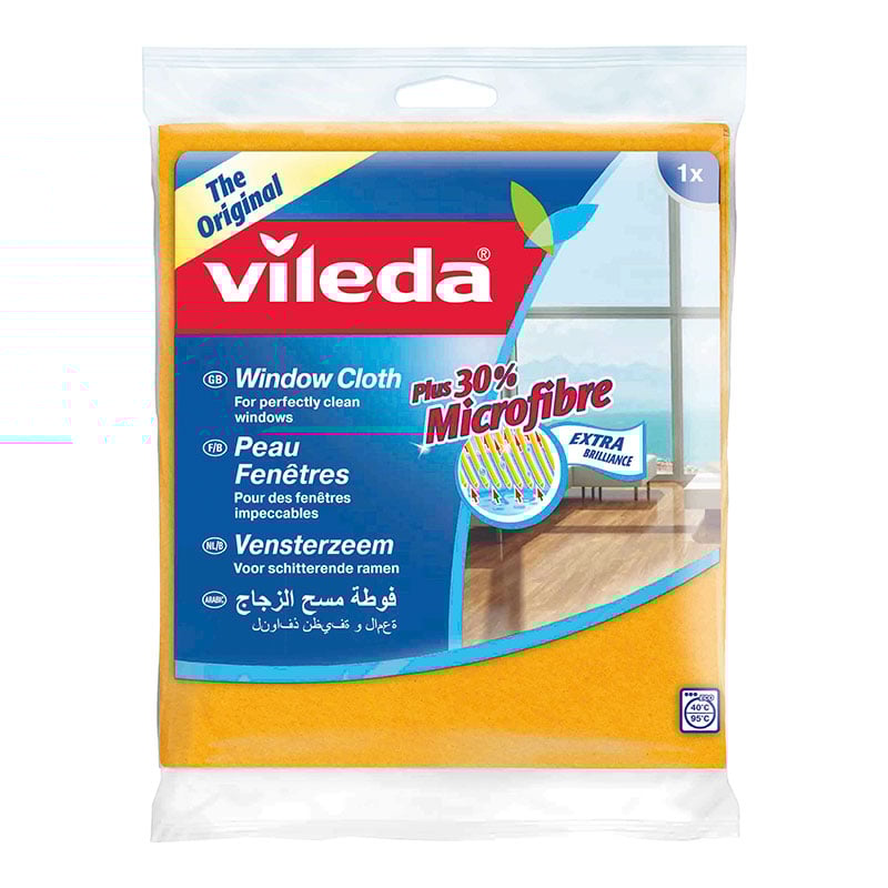 Vileda Fönsterduk  Mikrofiber Och Viskosfiber
