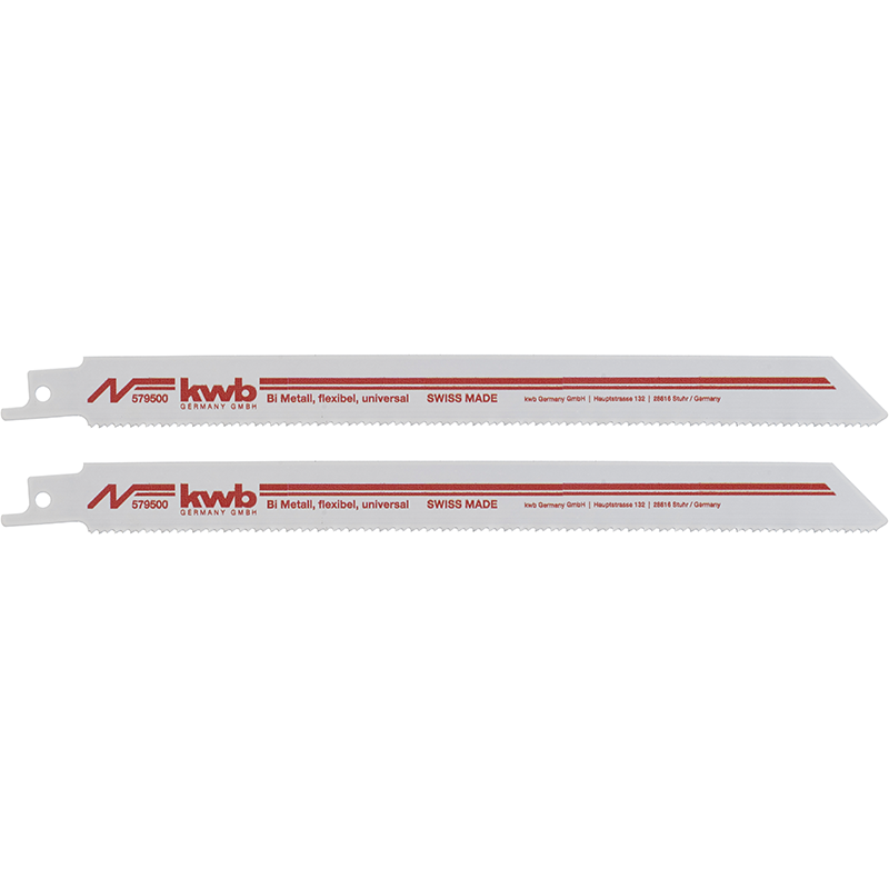 Kwb Tigersågblad Bim 288/207 Kwb 2-pack, Metall, Plast, Alu,  Medium,  228mm