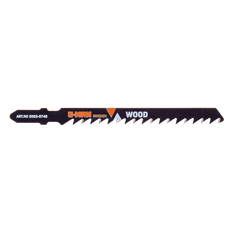 Sticksågblad Trä Grov 3-pack 3-pack, T-fäste, 75mm, 10 Tpi