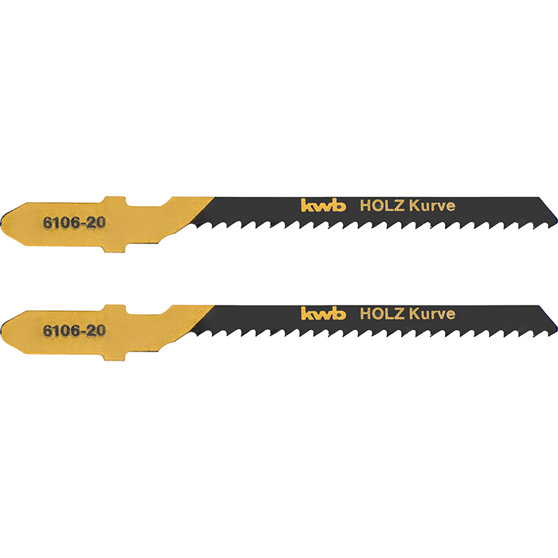 Kwb Sticksågblad Hcs 100/55x2,0mm Kwb 2pack, Trä, Figur, 76mm