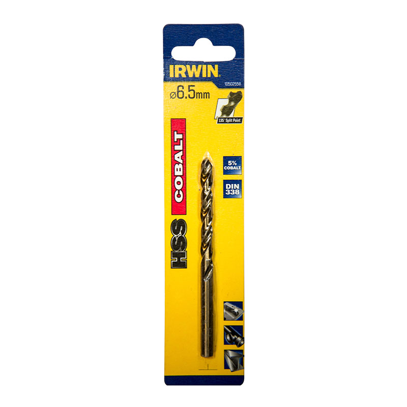 BORR COBOLT HSS 6.5MM IRWIN