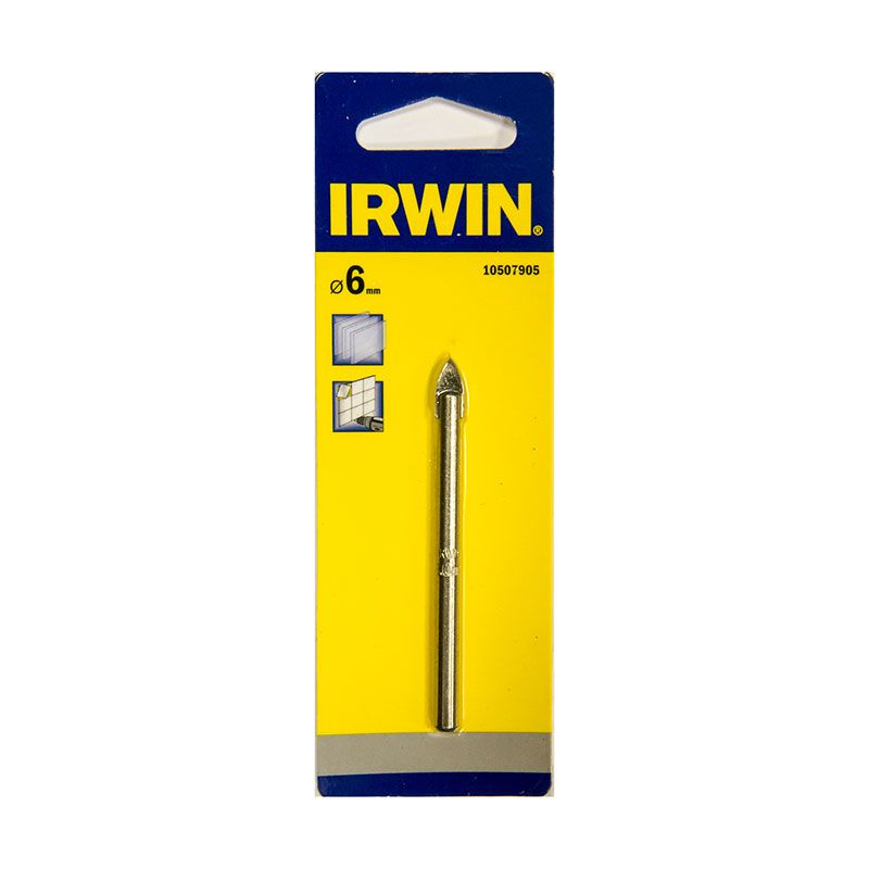 Irwin Borr Kakel Glas 6mm Irwin 6 Mm