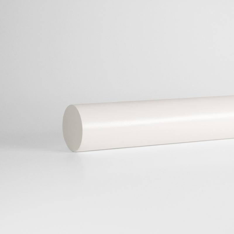 Herrljunga Ledstångsfabrik Ledstång Björk 42 Mm Herljunga Ledstångsfabrik Vit, 3000 Mm