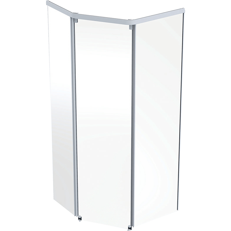 Ifö Duschkabin Pentagonal Showerama  Vit, 900x900 Mm
