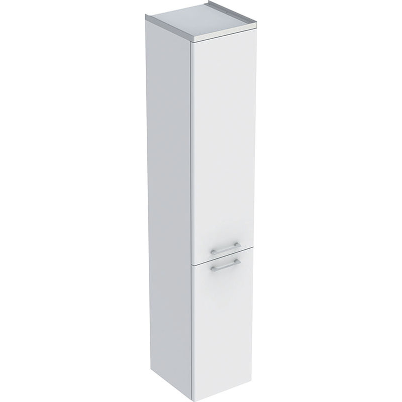Ifö Högskåp Vinta Art Vit 2 Dörrar  Vit, 330x1748 Mm, Handtag