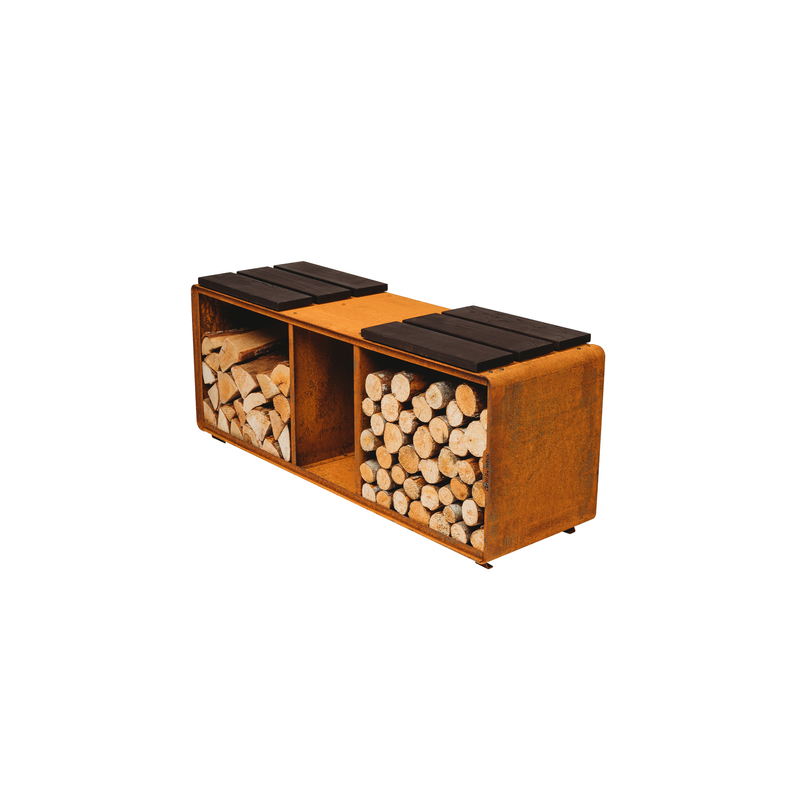 Grillsymbol Vedstativ Enzo Rack Grillsymbol 119 Cm