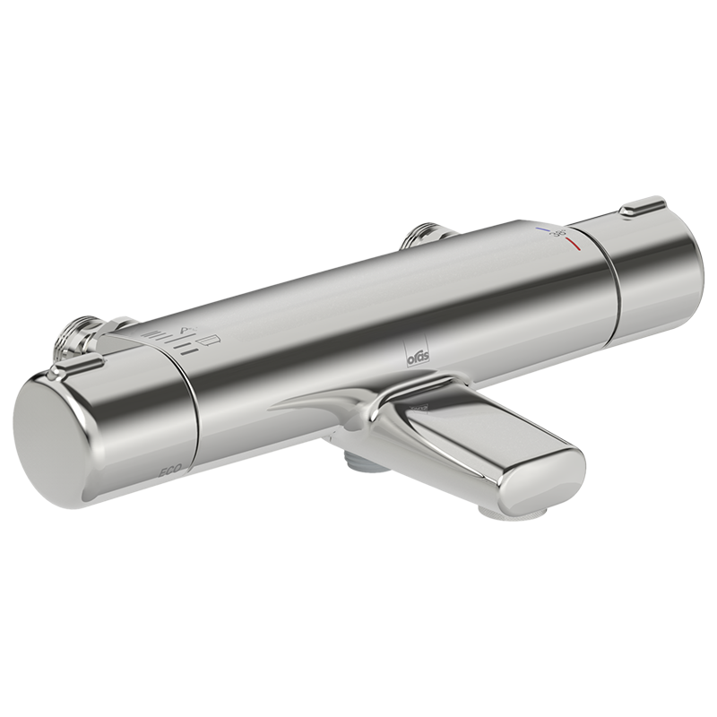 Oras Badkarsblandare Nova Termostat Oras Krom, 160cc