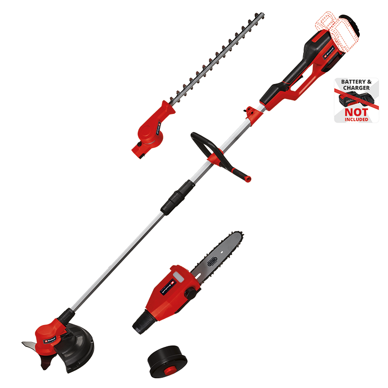 Einhell Multifunktionsredskap 4i1 Solo 18v Einhell Svart, Röd