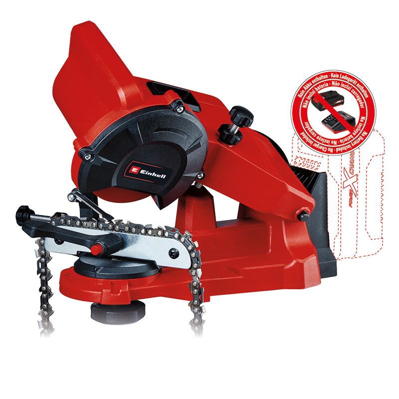 Einhell Kedjeslipmaskin Ge-cs 18 18v Li-solo Einhell Svart, Röd