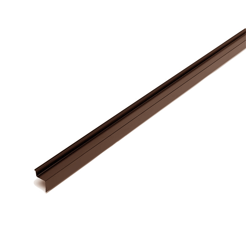 Tröskelbleck  20x1230mm, Brun