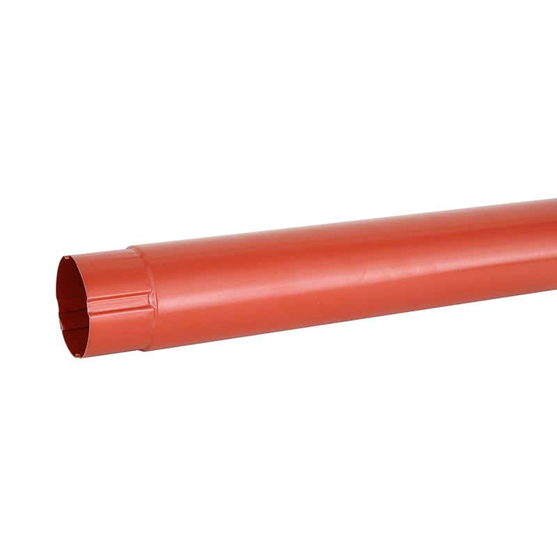 Wijo Mellanstycke  1m, Tegelröd, 90mm