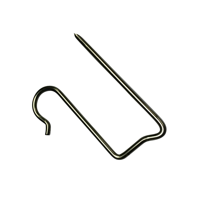 Tjb Tegelkrok  S-profil 100st/pkt, Rostfri