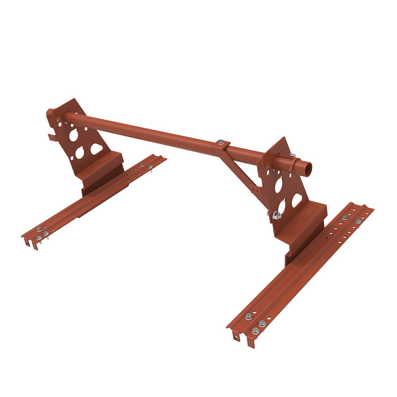 Livlinefäste Paket Betong 0,7 På Bärläkt  710x200x70 Mm, Tegelröd