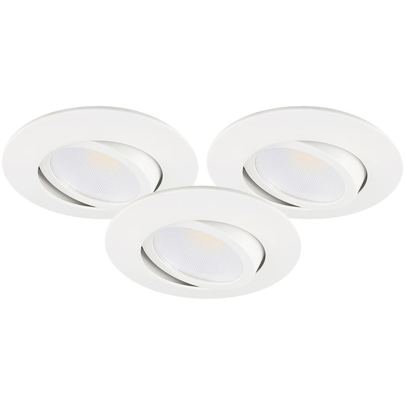 Malmbergs Downlightset Md-230 Malmbergs Vit, 3000k, 3-pack