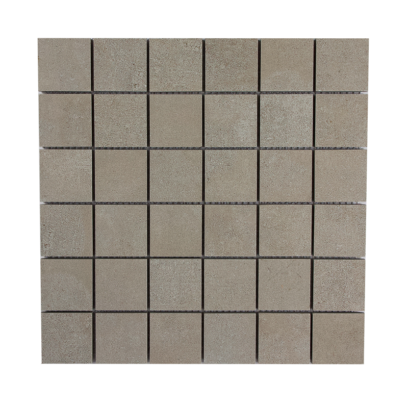 Right Price Tiles Mosaik Miramar Greige 5x5 Grå, 1 M2/pkt