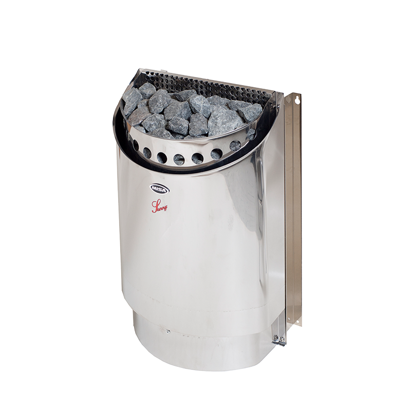 Misa Bastuaggregat Sunny 12575dr Misa Rostfri, 8kw, Digital Styrcentral