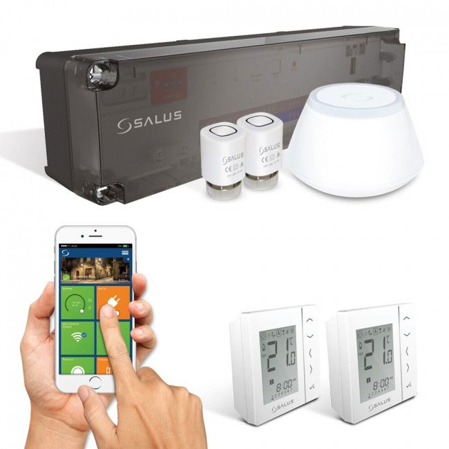 Billiga Smart Styrning 2 termostater Flooré online på nätet