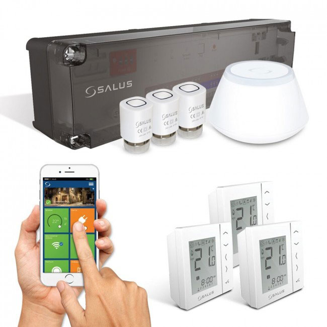 Billiga Smart Styrning 3 termostater Flooré online på nätet