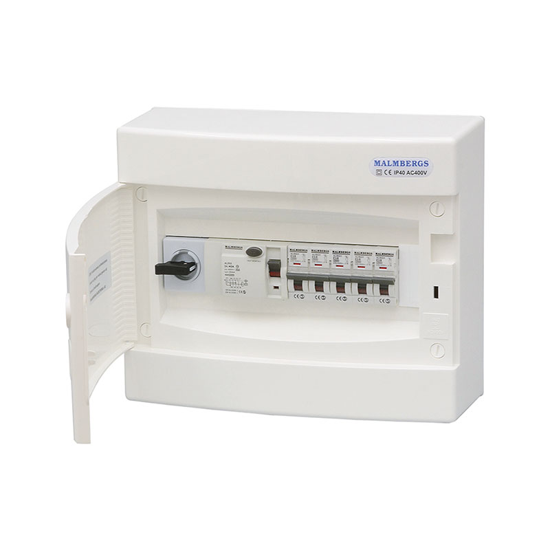 Malmbergs Normcentral 1x12  Vit, 1x12 Moduler