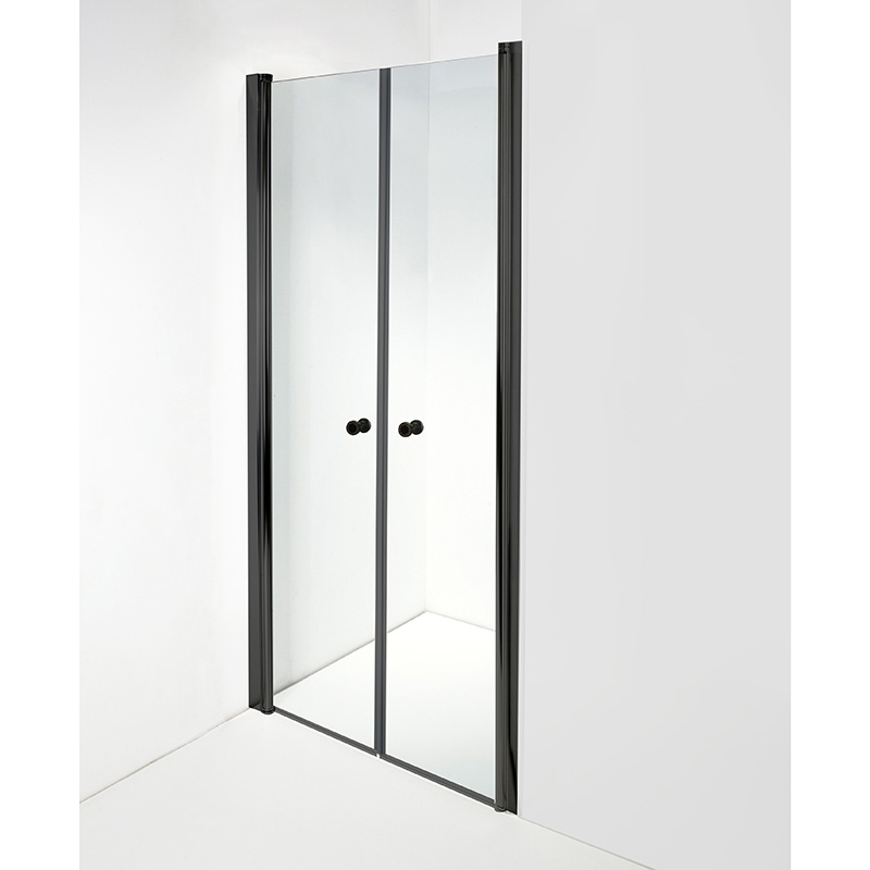 Arrow Duschdörr Duodoor Special Black Edition Klarglas, 900-900