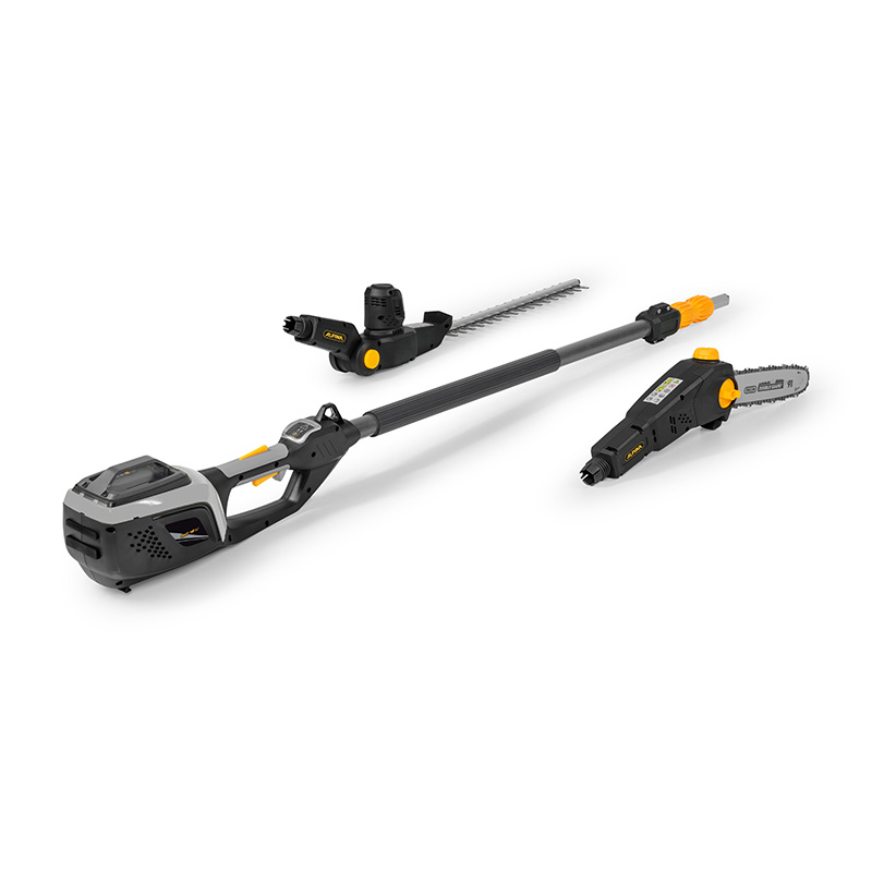 Alpina Multiverktyg Amt 48 Med Batteri Alpina Svärdslängd Såg 25cm, Svärdslängd Häcksax 46cm, Inklusive 2.0 Ah Batteri Och Laddare