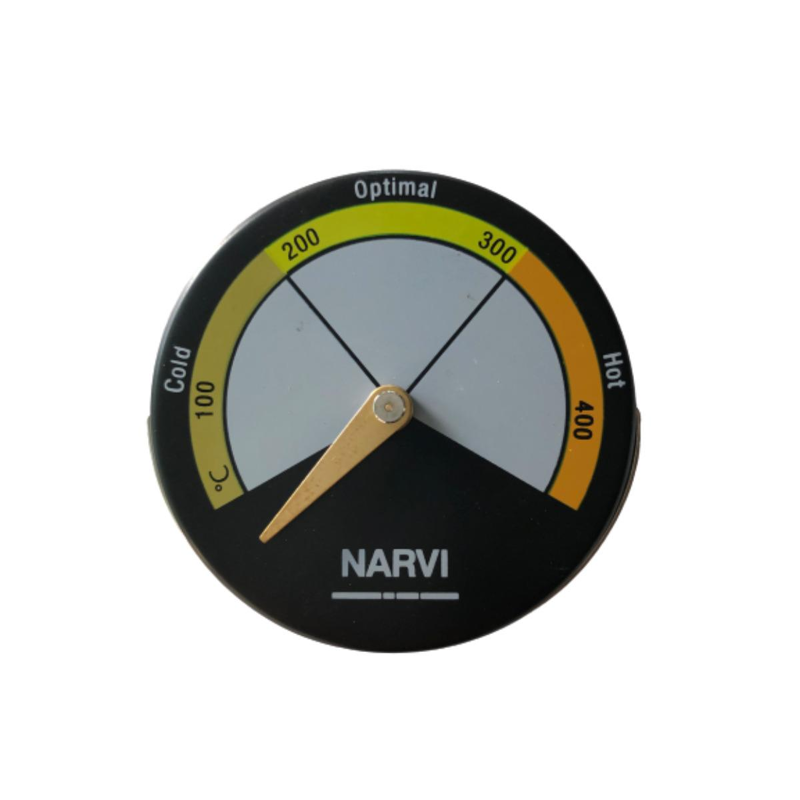 Narvi Rökrörstermometer  Magnetisk