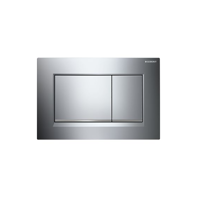 Geberit Tryckplatta Sigma30 Geberit Blank Krom