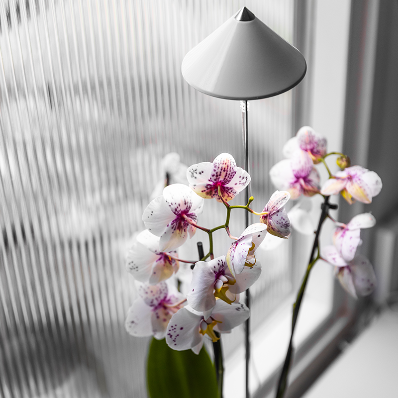 Venso Ecosolutions Växtlampa Sunlite Orchid 10w Vit Venso Ecosolutions Ø110, Ip54