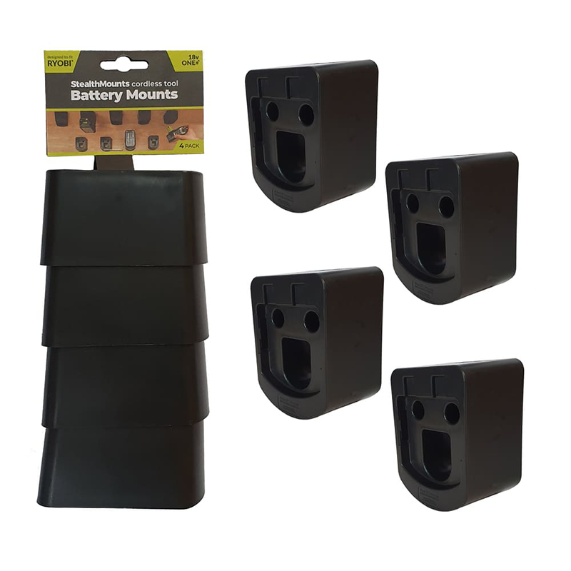 Stealthmounts Batterihållare För Ryobi 18v One+ Stealthmounts 4 St
