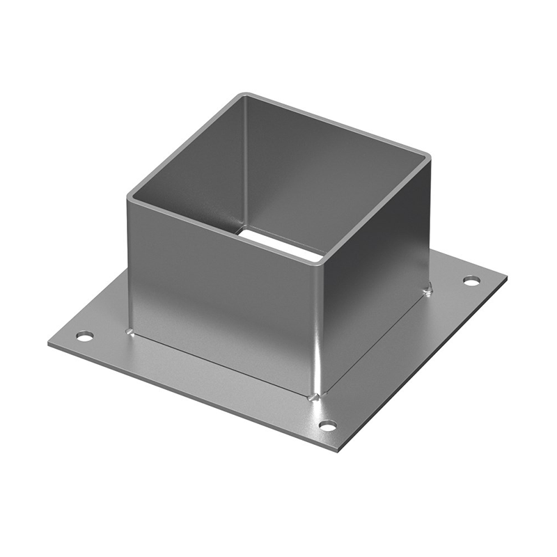 Nordingrå Trä Beslag Kvadratisk Metall 130mm Nordingrå Trä Obehandlad