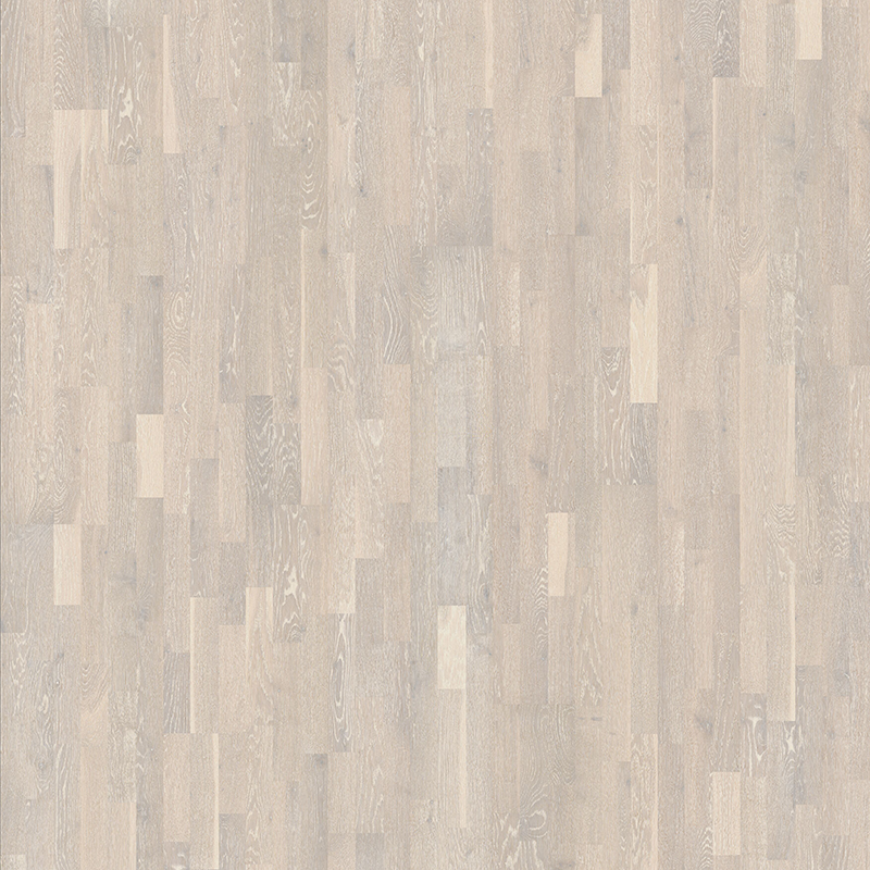 Kährs Parkettgolv Ek 3-stav Limestone  Klickgolv Woodloc 5s, Borstad, Mattlack, 15x200x2423 Mm, 2,91 M2/pkt, Kährs