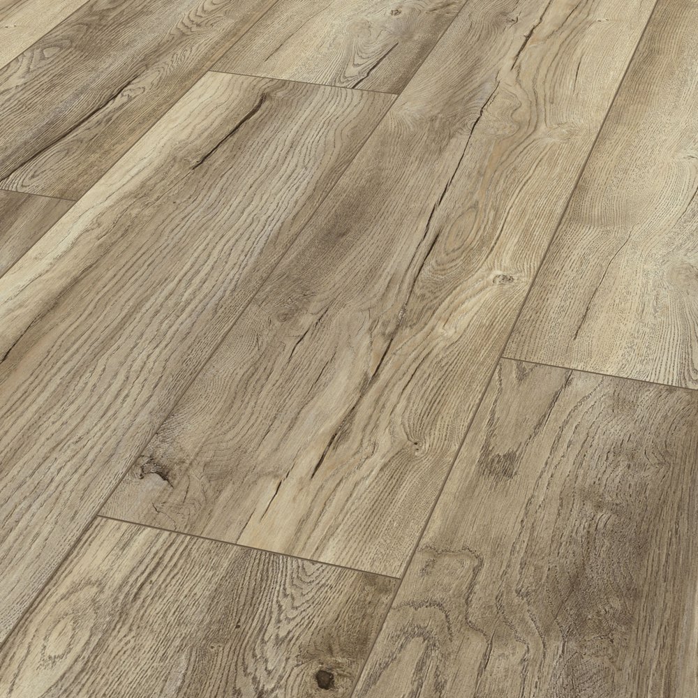 Billiga Golvprov Laminatgolv Harbour Oak Beige 8mm online på nätet