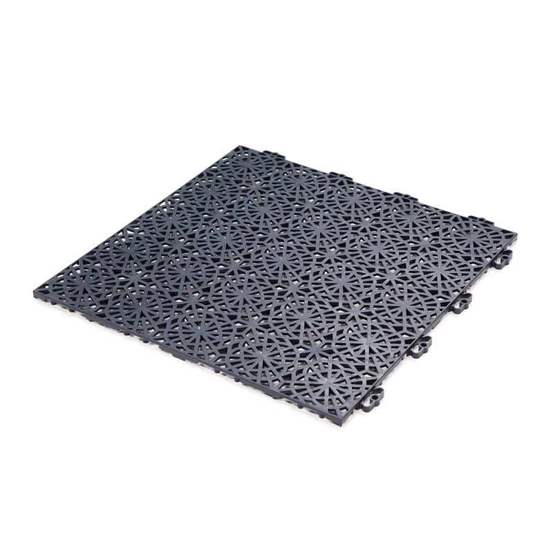 Bergo Golvplatta Xl System 2 Bergo Grapahite Grey,380x380mm, 1 M²/frp = 7 Plattor