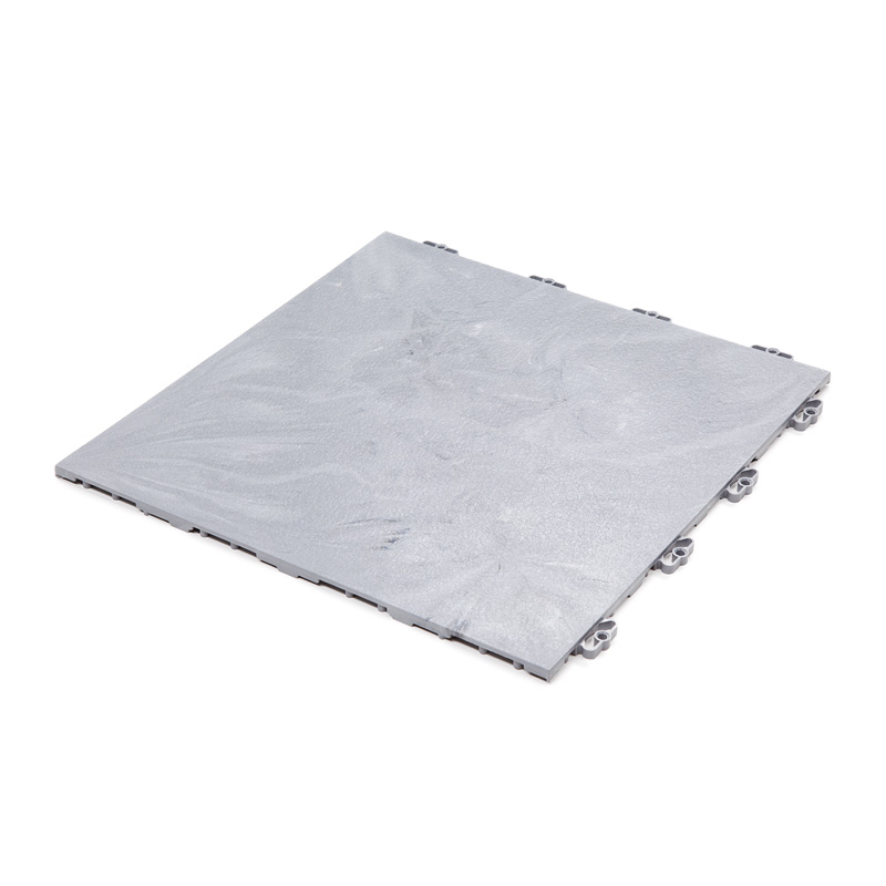 Bergo Golvplatta Elite System 2 Bergo Marble Grey, 380x380mm, 1 M²/frp = 7 Plattor