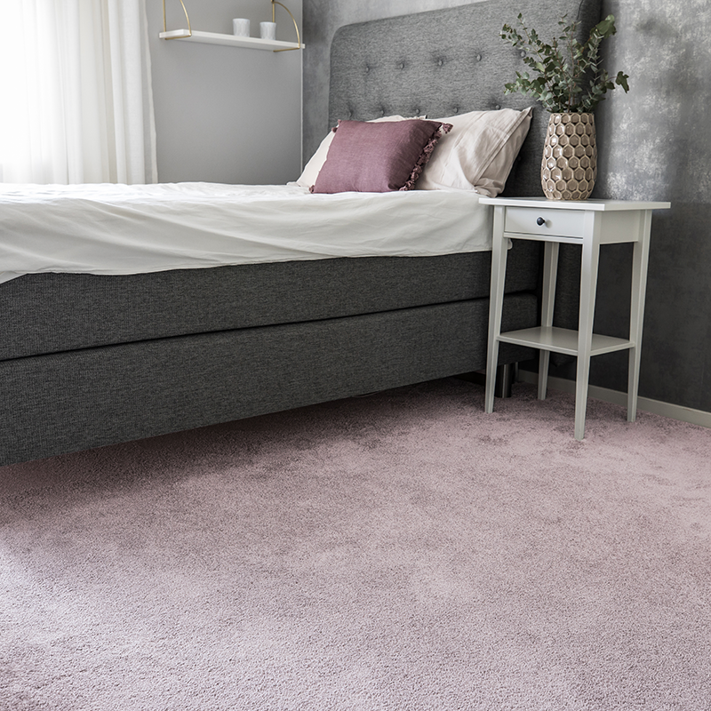 Fibertrone Heltäckningsmatta Galaxy Rosa 18m2, 4500x4000x11mm, Rosa
