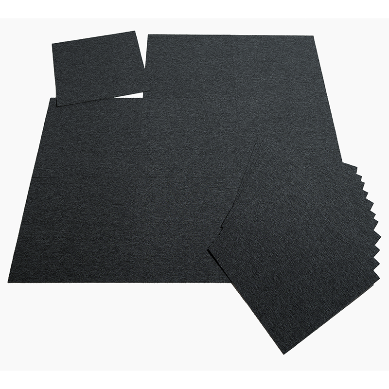 Fibertrone Golvprov Textilmatta Kvadrat Antracit Antracit, 5x8 Cm