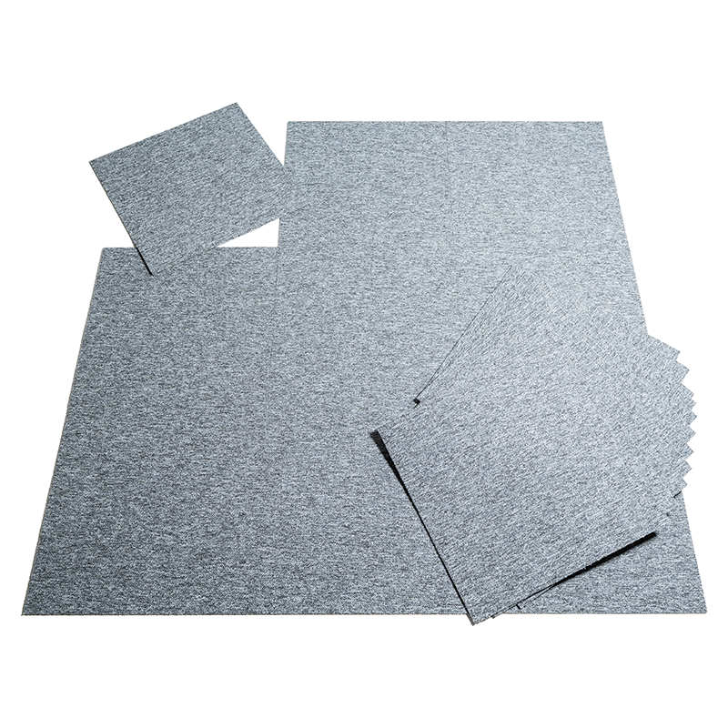 Fibertrone Textilplatta Kvadrat Ljusgrå 5 M2, 50x50cm