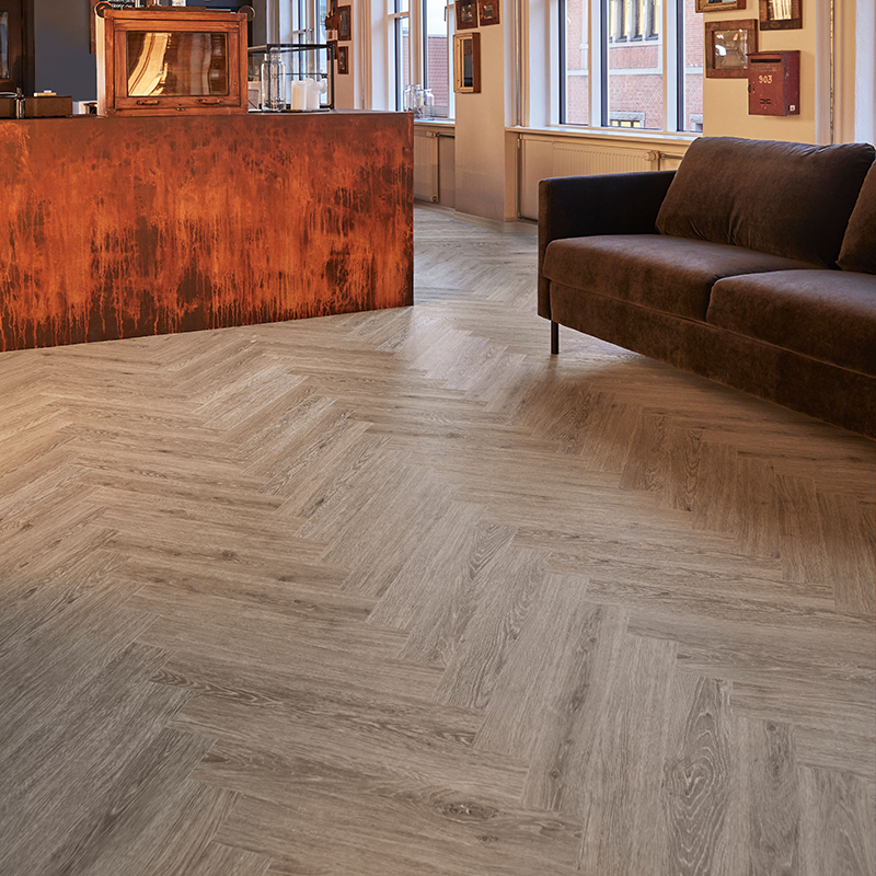 Novego Golvprov Steel Oak Vinyl Fiskben 7mm Novego 600x100 Mm