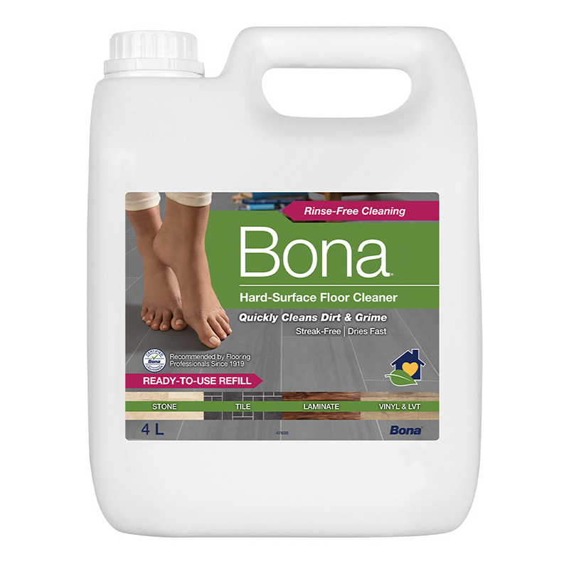 Bona Rengöringsmedel Refill Hårda Golvtyper  4 L