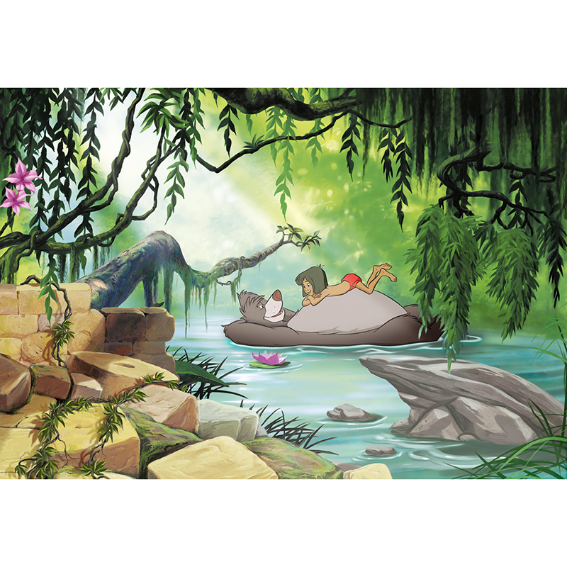 Billiga Barntapet Disney Jungle Book Swimming with Baloo Komar online på nätet