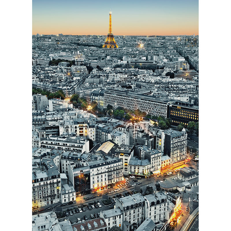 Billiga Tapet Paris Aerial View W+G online på nätet