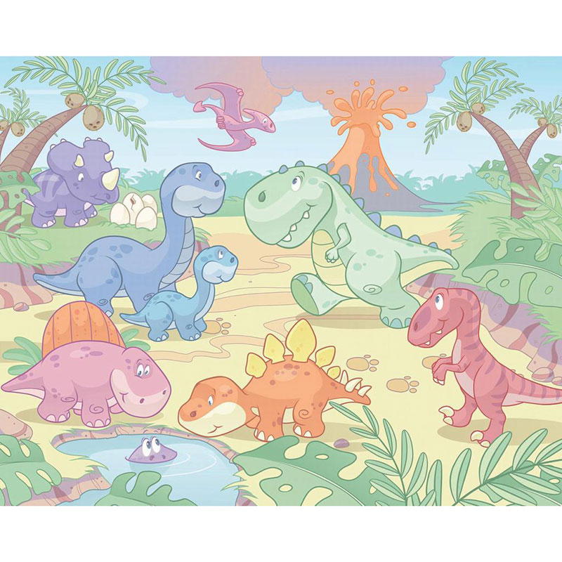 Billiga Tapet Baby Dinosaurievärld Walltastic online på nätet