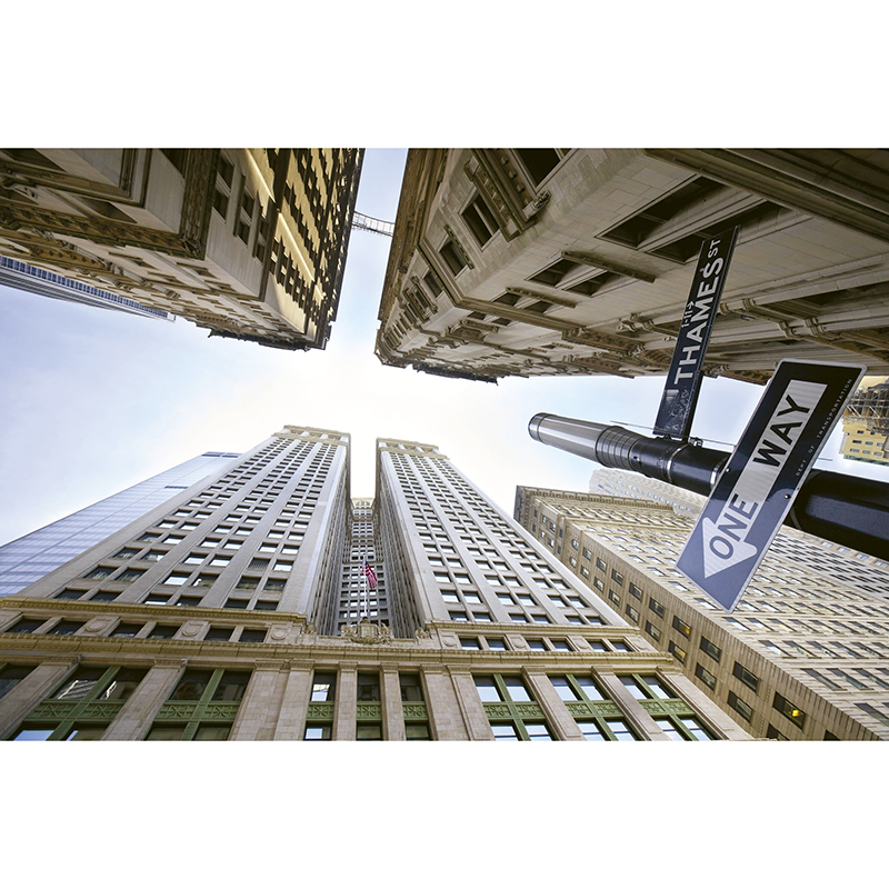 Billiga Tapet Broadway Skyscrapers Dimex online på nätet