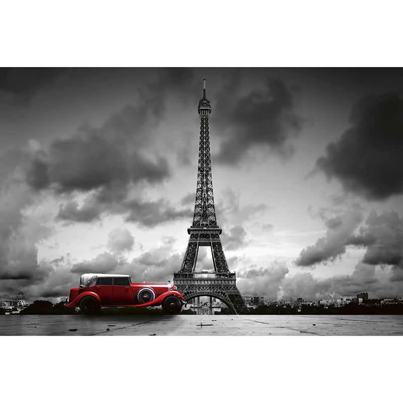 Billiga Tapet Retro Car In Paris Dimex online på nätet